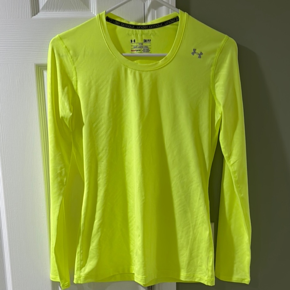 Under Armour Bright Yellow Long Sleeve Top